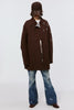 RAINDROP STUDS COAT - BROWN / MPFW-CT0124-MASU Official Online Store