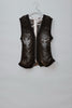 SHREDDER LEATHER VEST / MASS-VT0324-MASU Official Online Store