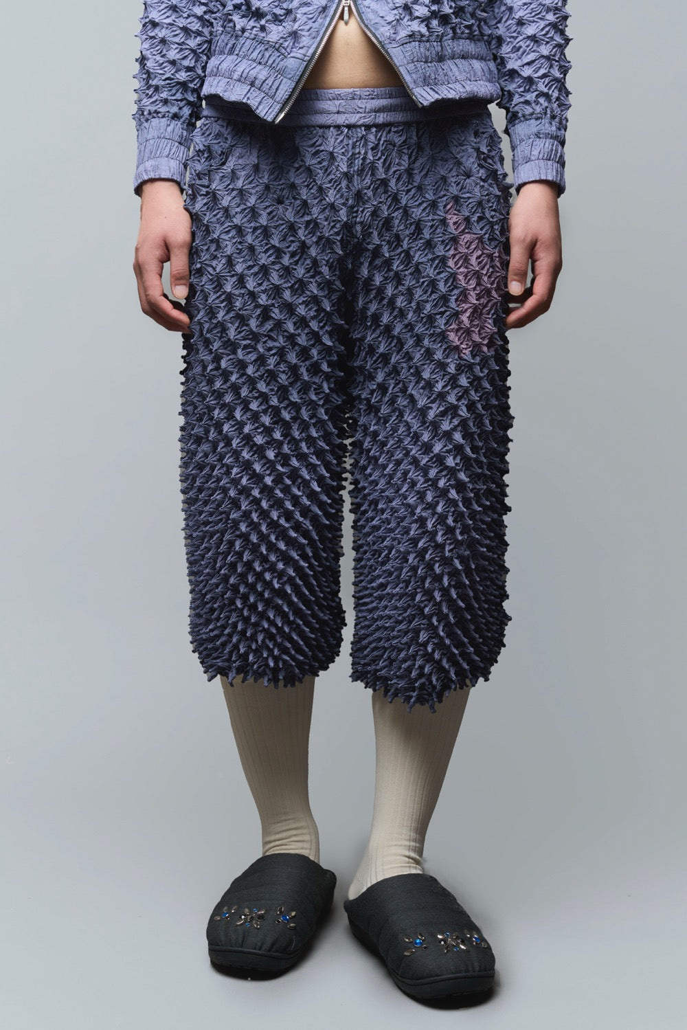 Spiky Shorts - Faded Navy - MASU– MASU Official Online Store