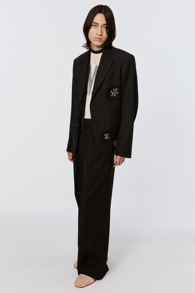 STUDS TAILORED JACKET - BLACK / MPFW-JK0224-MASU Official Online Store