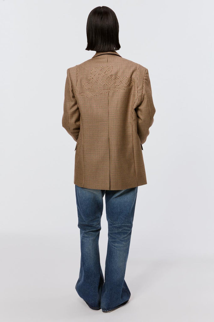 VARSITY TAILORED JACKET - BROWN / MPFW-JK0124-MASU Official Online Store