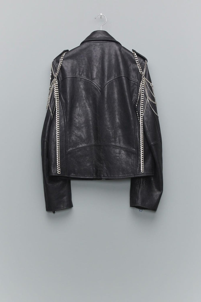 WEB SINGLE RIDERS JACKET - BLACK / MPFW-BL0524-MASU Official Online Store