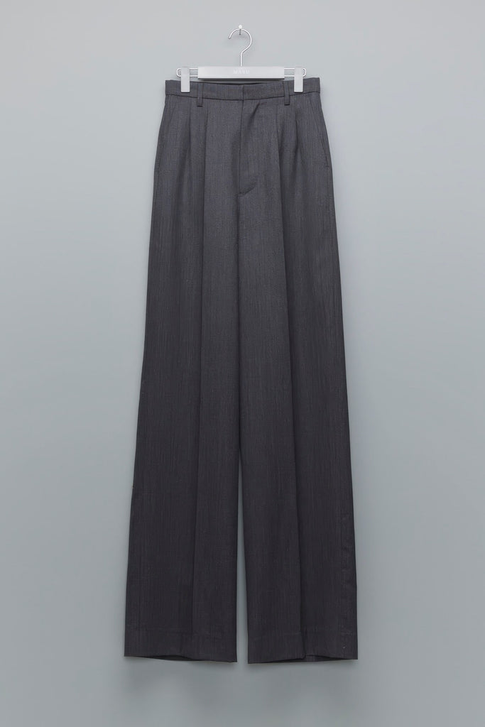 WIDE TROUSERS - GRAY / MPFW-PT1524-MASU Official Online Store