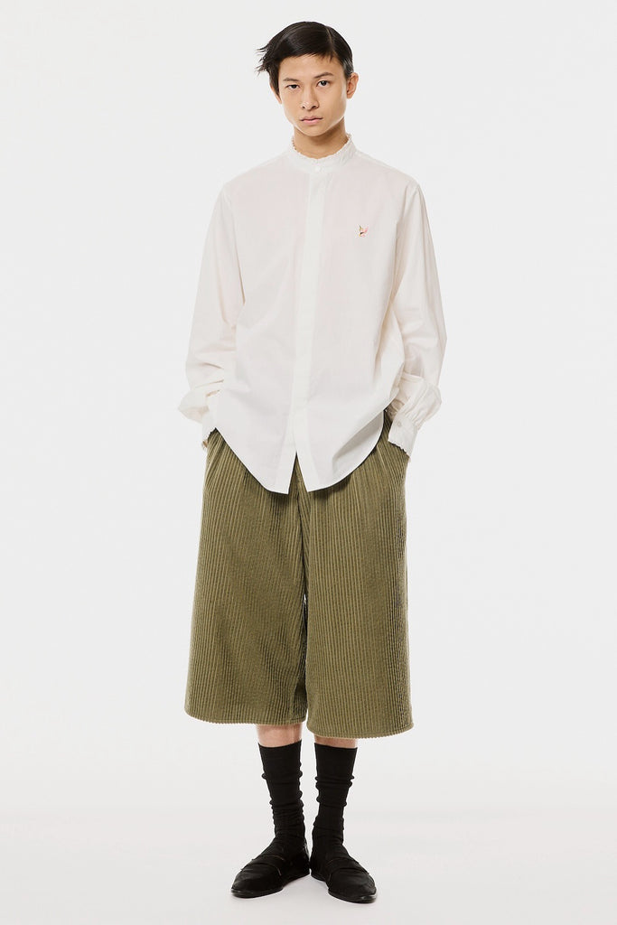 CORDUROY WIDE TROUSERS - MOSS GREEN / M26H9PS001-MASU Official Online Store