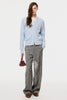 DIAMOND CLOTH WIDE TROUSERS - GRAY / M26H9PL006-MASU Official Online Store