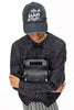 LEATHER CAKE BAG - BLACK / M25F9OJ008-MASU Official Online Store