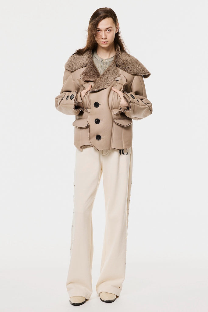 NATIVE PRINCE MOUTON JACKET - MOCHA / M26H9BL007-MASU Official Online Store