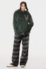 RABBIT FUR HOODIE - GREEN / M26H9KN004-MASU Official Online Store