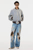 VC VELVET PUFFER BOMBER JACKET - DUSTY BLUE / M26H9BL004-MASU Official Online Store