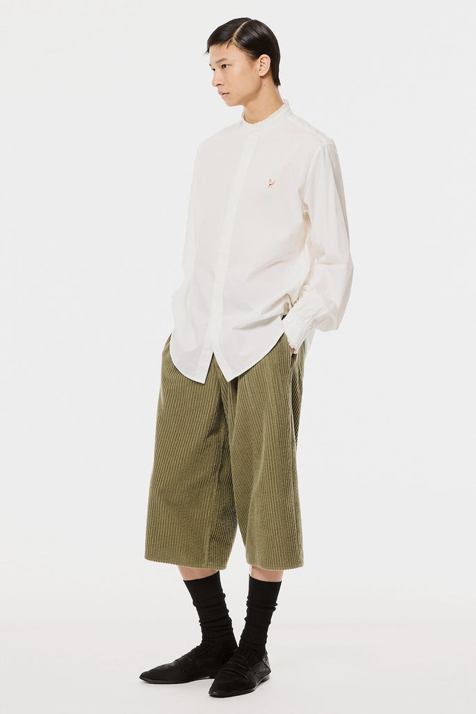 CORDUROY WIDE TROUSERS - MOSS GREEN / M26H9PS001-MASU Official Online Store