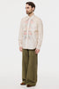 CORDUROY WIDE TROUSERS - MOSS GREEN / M26H9PL009-MASU Official Online Store