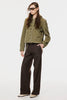CORDUROY WORKER'S HOODED JACKET - MOSS GREEN / M26H9BL006-MASU Official Online Store