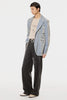 DIAMOND CLOTH WIDE TROUSERS - BLACK / M26H9PL006-MASU Official Online Store