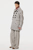 HEART HOLE PEA COAT - GRAY / M26H9CT001-MASU Official Online Store