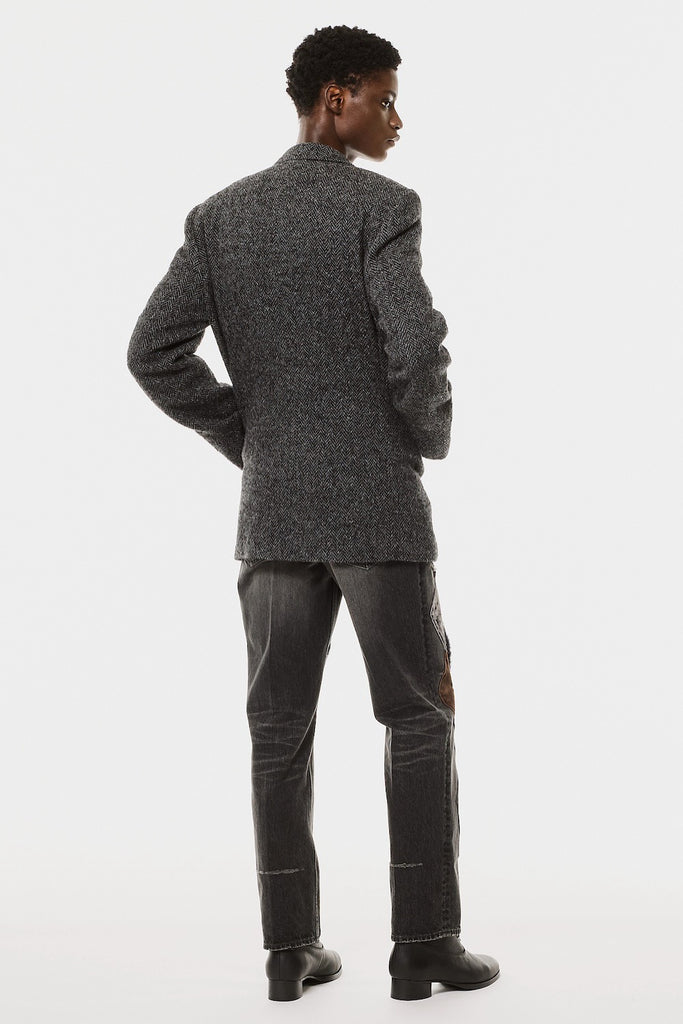 LUCKY CLOVER TAILORED JACKET - BLACK / M26H9JK003-MASU Official Online Store