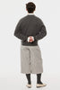 CORDUROY TWO TUCK SHORTS - HEATHER GRAY / M26H9PS001-MASU Official Online Store