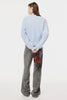 DIAMOND CLOTH WIDE TROUSERS - GRAY / M26H9PL006-MASU Official Online Store