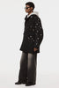 HEART HOLE PEA COAT - BLACK / M26H9CT001-MASU Official Online Store