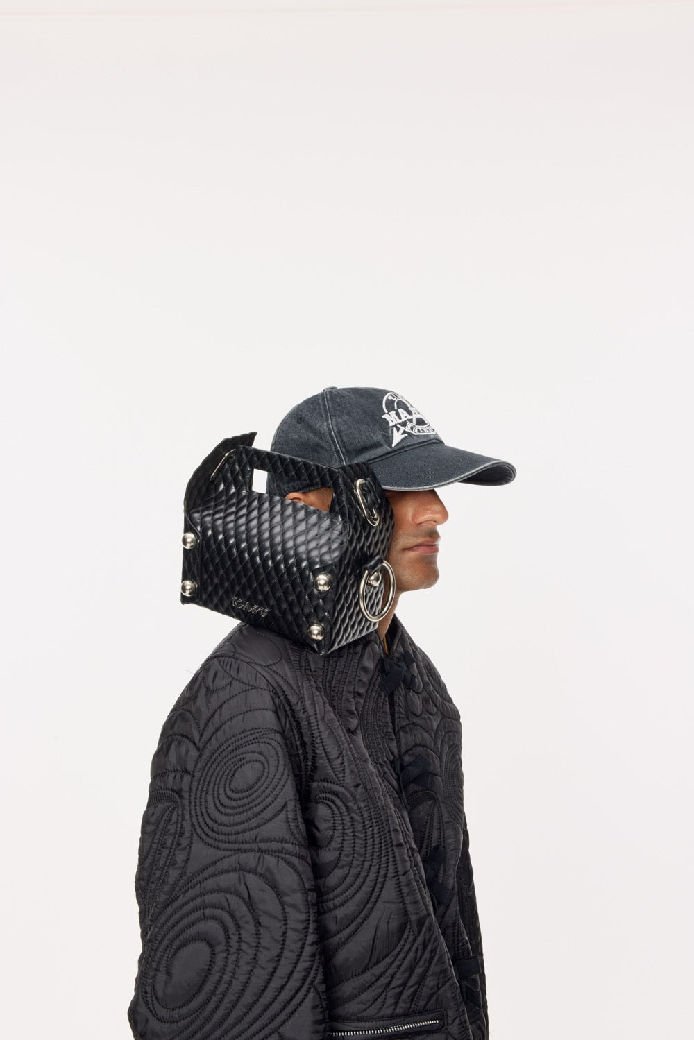 Leather Cake Bag - Black - MASU– MASU Official Online Store