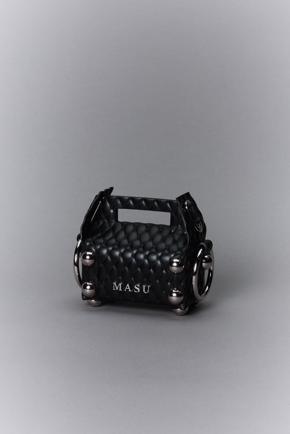 Leather Cake Bag Petit - Black - MASU– MASU Official Online Store