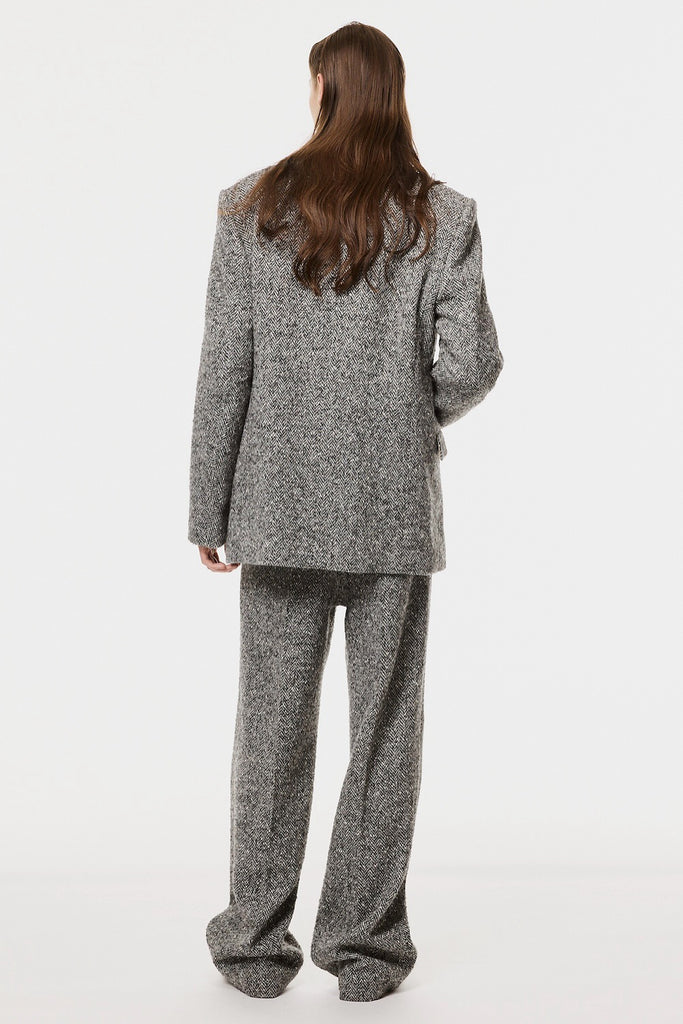 LUCKY CLOVER TAILORED JACKET - GRAY / M26H9JK003-MASU Official Online Store