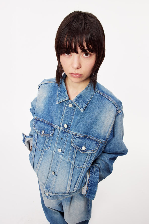 MB DENIM JACKET USED - INDIGO / B25F9BL002-MASU Official Online Store