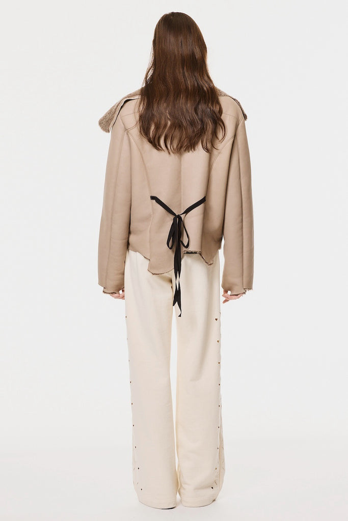 NATIVE PRINCE MOUTON JACKET - MOCHA / M26H9BL007-MASU Official Online Store