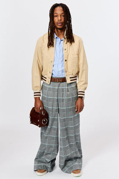 パンツ MASU Classic Easy Trousers MASU(エムエーエスユー)のCLASSIC EASY TROUSERS BLACKの通販