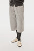 CORDUROY TWO TUCK SHORTS - HEATHER GRAY / M26H9PS001-MASU Official Online Store