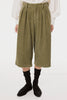 CORDUROY WIDE TROUSERS - MOSS GREEN / M26H9PS001-MASU Official Online Store