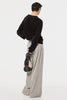 CORDUROY WIDE TROUSERS - HEATHER GRAY / M26H9PL009-MASU Official Online Store