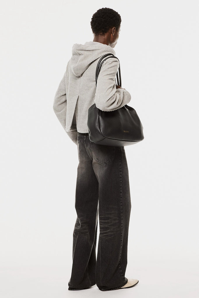 CORDUROY WORKER'S HOODED JACKET - HEATHER GRAY / M26H9BL006-MASU Official Online Store