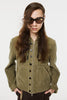 CORDUROY WORKER'S HOODED JACKET - MOSS GREEN / M26H9BL006-MASU Official Online Store