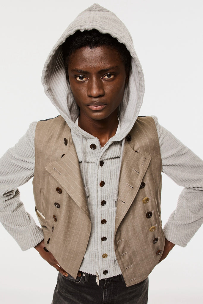 FARMER'S VEST - OLIVE GRAY / M26H9VT001-MASU Official Online Store