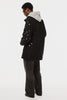 HEART HOLE PEA COAT - BLACK / M26H9CT001-MASU Official Online Store