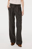 INVERTED PLEATS WIDE TROUSERS - CHARCOAL BLACK / M26H9PL004-MASU Official Online Store