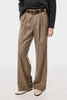 INVERTED PLEATS WIDE TROUSERS - OLIVE GRAY / M26H9PL004-MASU Official Online Store