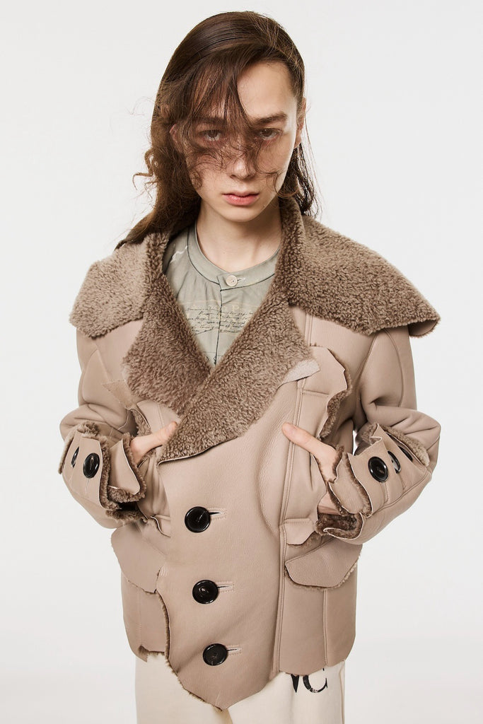 NATIVE PRINCE MOUTON JACKET - MOCHA / M26H9BL007-MASU Official Online Store
