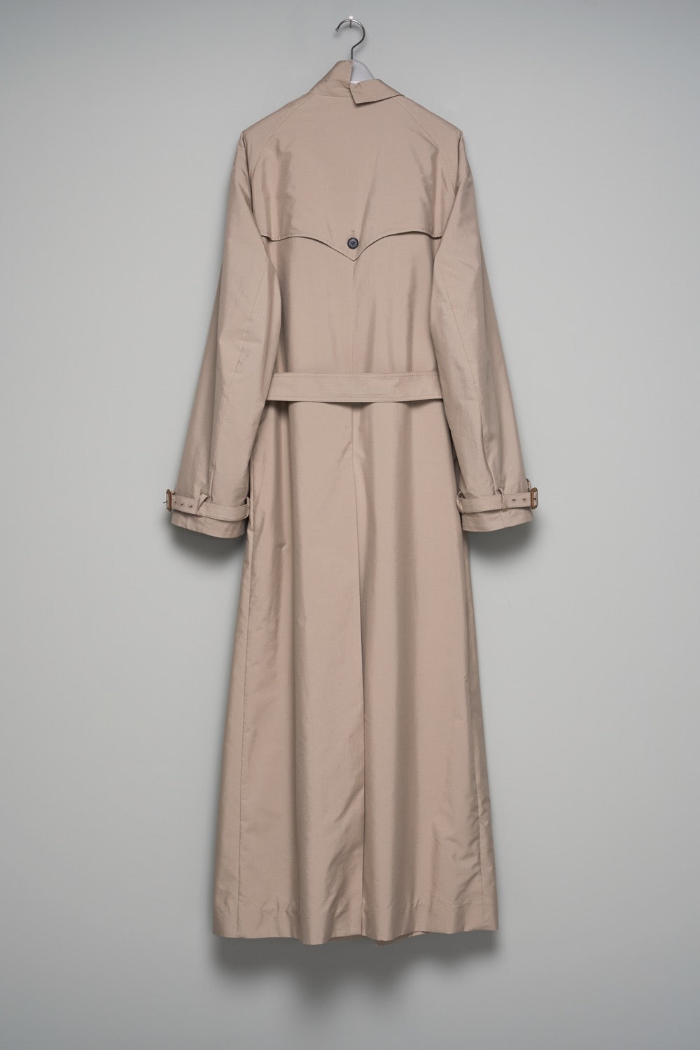 Wrap Collar Trench Coat - Sand Olive - MASU– MASU Official Online