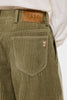 CORDUROY WIDE TROUSERS - MOSS GREEN / M26H9PS001-MASU Official Online Store