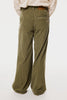 CORDUROY WIDE TROUSERS - MOSS GREEN / M26H9PL009-MASU Official Online Store