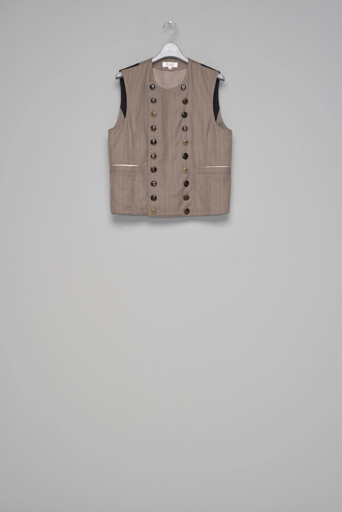 FARMER'S VEST - OLIVE GRAY / M26H9VT001-MASU Official Online Store