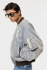 VC VELVET PUFFER BOMBER JACKET - DUSTY BLUE / M26H9BL004-MASU Official Online Store