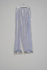 VELVET ACCORDION WIDE TROUSERS - DUSTY BLUE / M26H9PL010-MASU Official Online Store