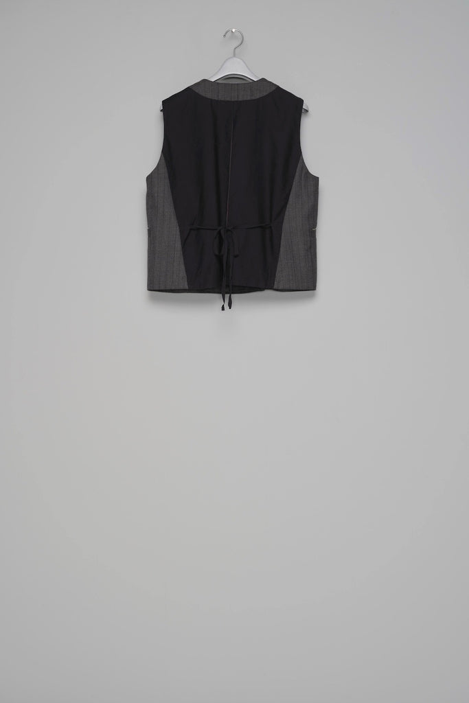 FARMER'S VEST - CHARCOAL BLACK / M26H9VT001-MASU Official Online Store