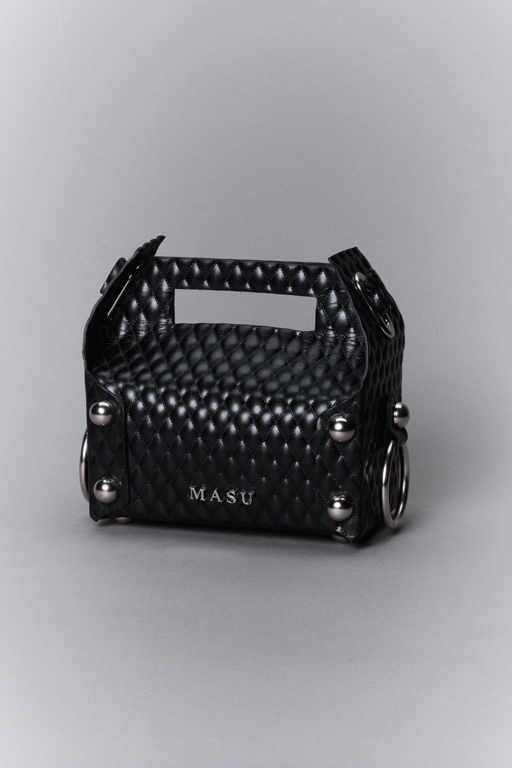 Y*y様 25aw MASU LEATHER CAKE BAG Leather Cake Bag - Black - MASU– MASU Official Online Store