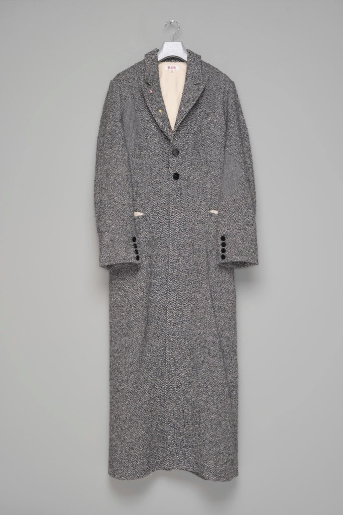 LUCKY CLOVER CHESTERFIELD COAT - GRAY / M26H9CT002-MASU Official Online Store