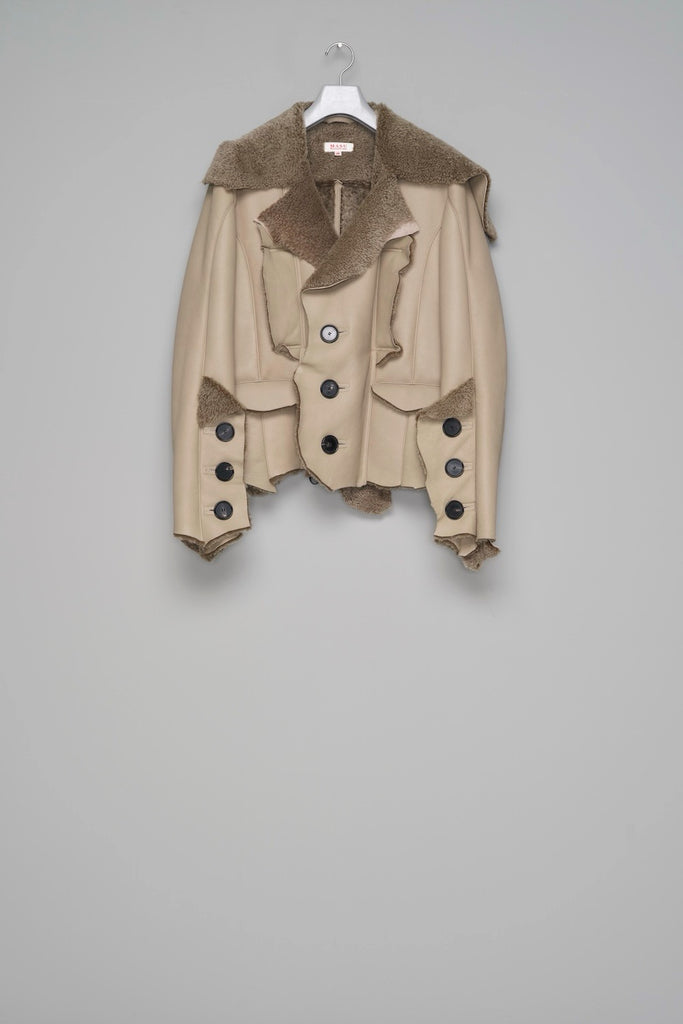 NATIVE PRINCE MOUTON JACKET - MOCHA / M26H9BL007-MASU Official Online Store