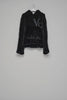 RABBIT FUR HOODIE - BLACK / M26H9KN004-MASU Official Online Store