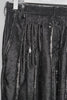 VELVET ACCORDION WIDE TROUSERS - DUSTY BLACK / M26H9PL010-MASU Official Online Store